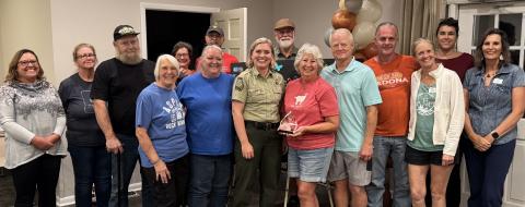 Volunteer Award Hard Labor Creek
